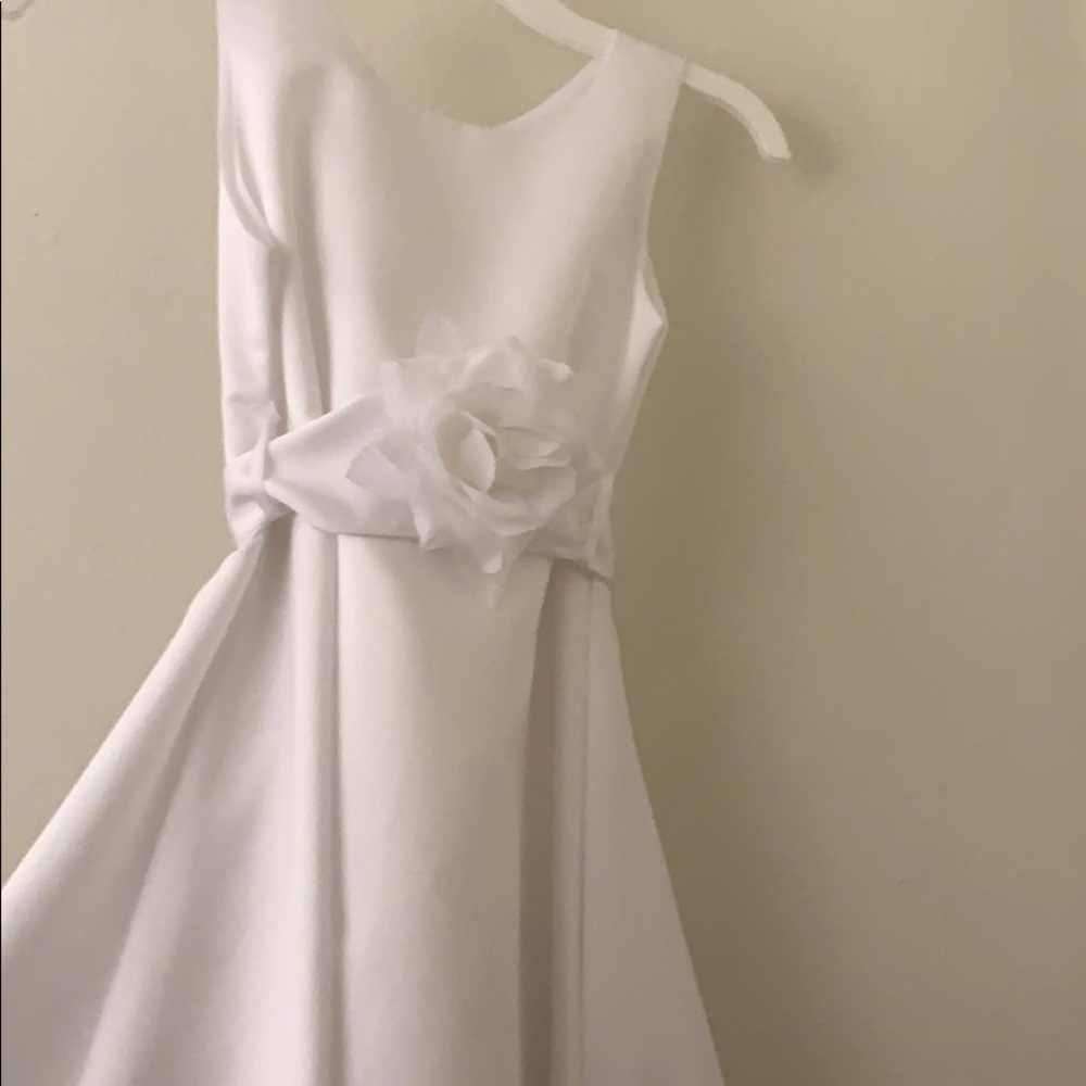 White Flower Girl or Easter Dress